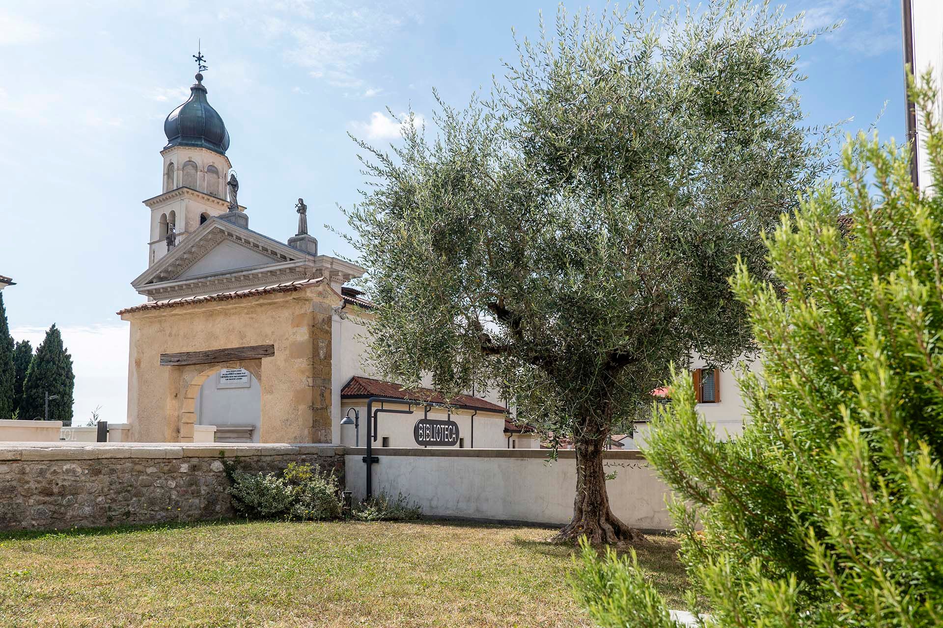 Foto realizzazione area verde per committente Comune di Tarzo